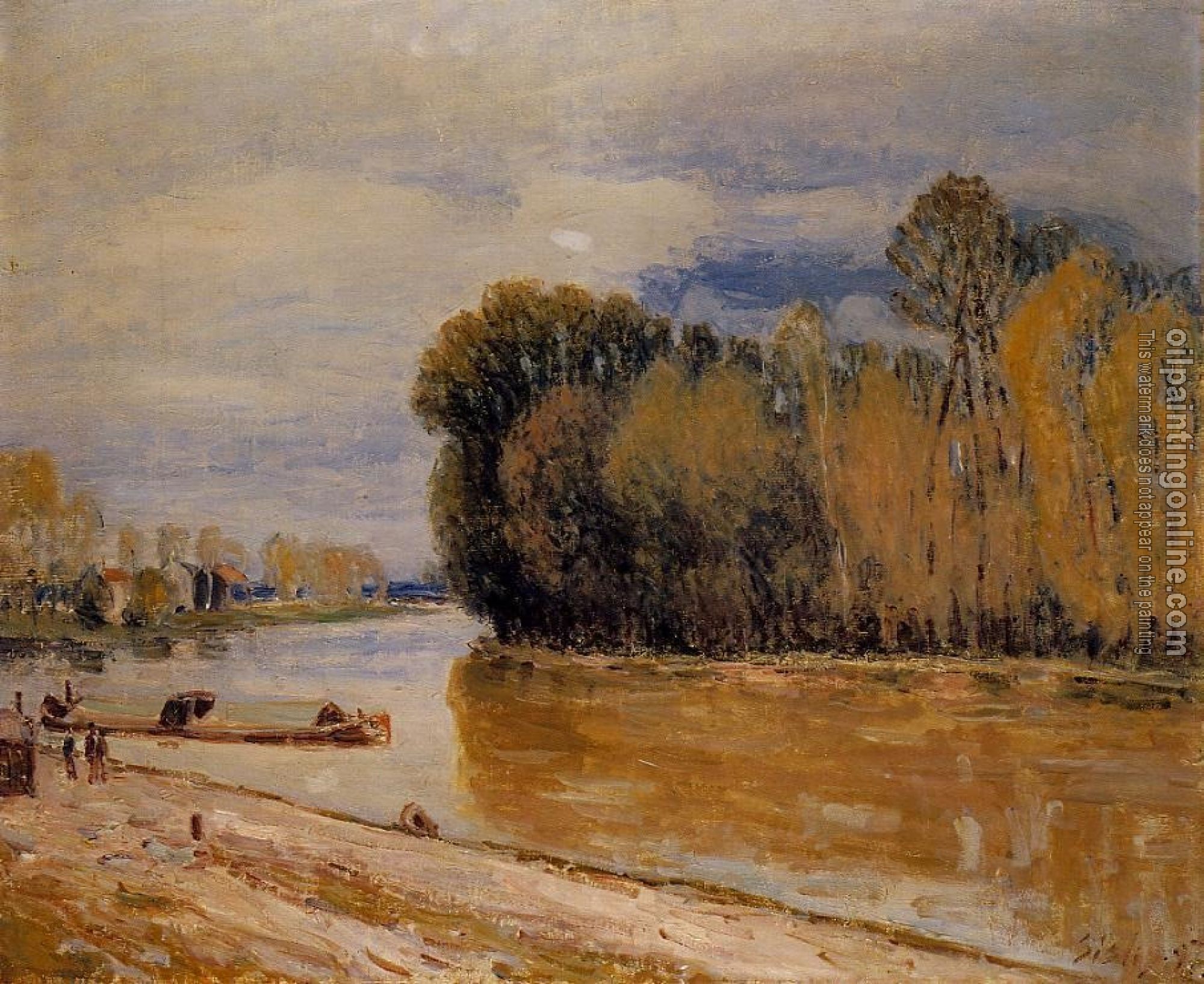 Sisley, Alfred - The Loing Canal